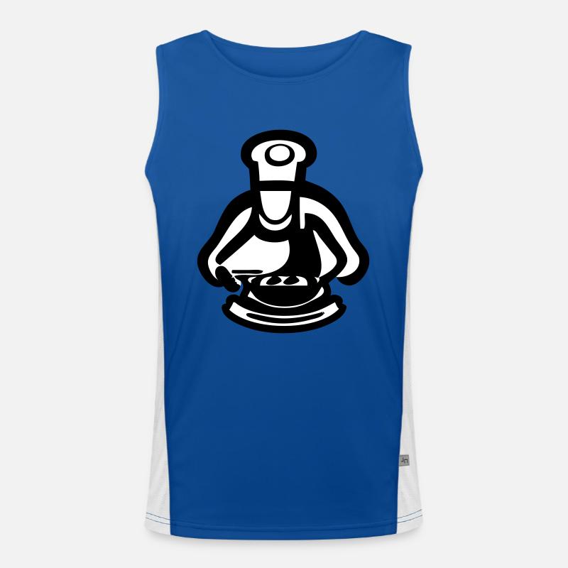 Le Master Chef Débardeur respirant contrasté Homme 