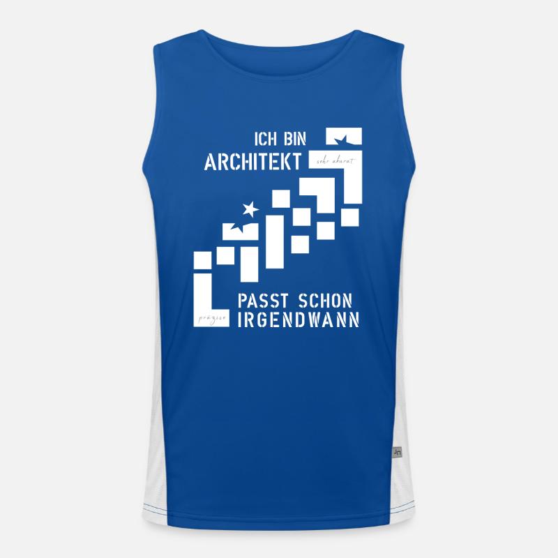 Architecte Débardeur respirant contrasté Homme 