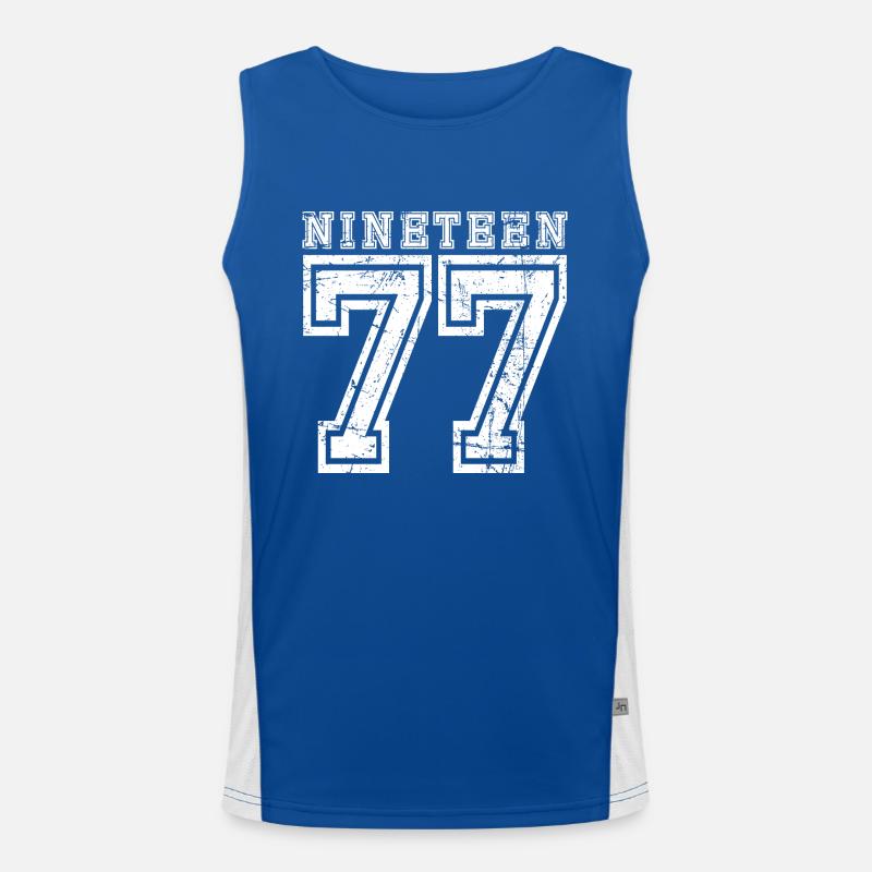 NINETEEN 1977 Men's Functional Contrast Tank Top 