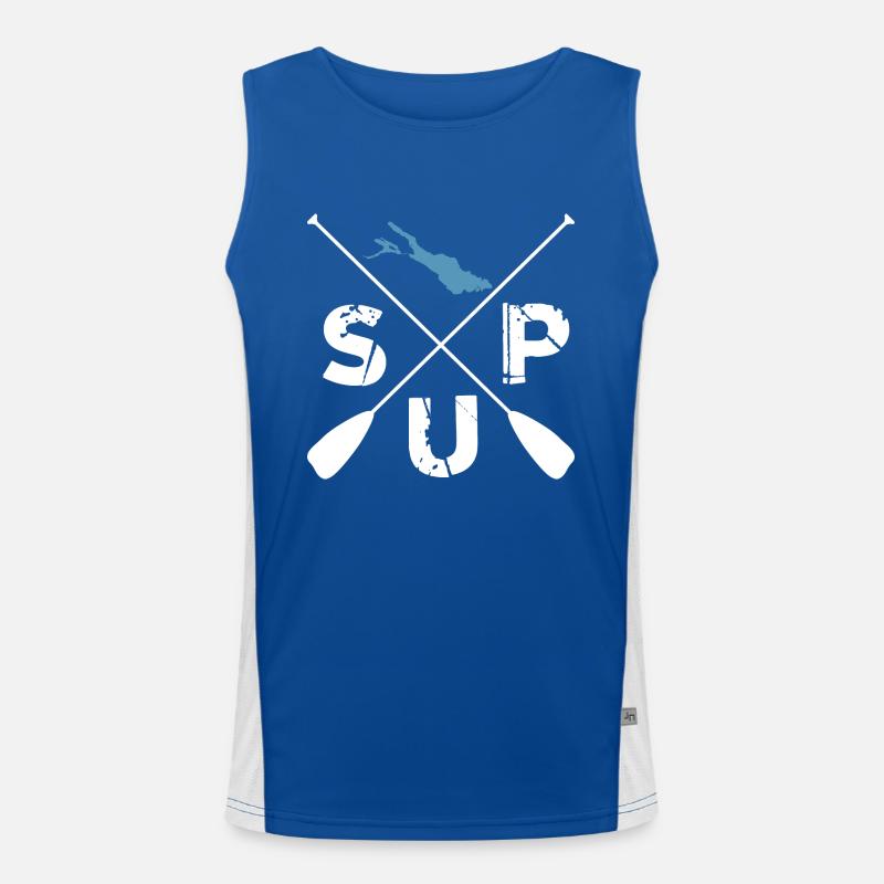SUP Funktionelles Kontrast-Tank Top für Männer 