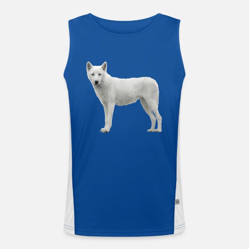 Wolf Men's Functional Contrast Tank Top 
