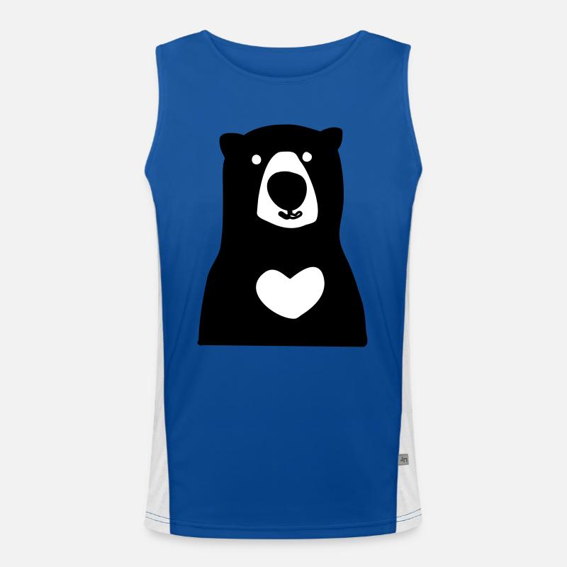 bear Men's Functional Contrast Tank Top 