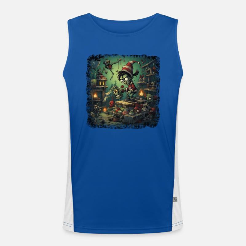 Zombie Imp Factory - Effrayant Débardeur respirant contrasté Homme 