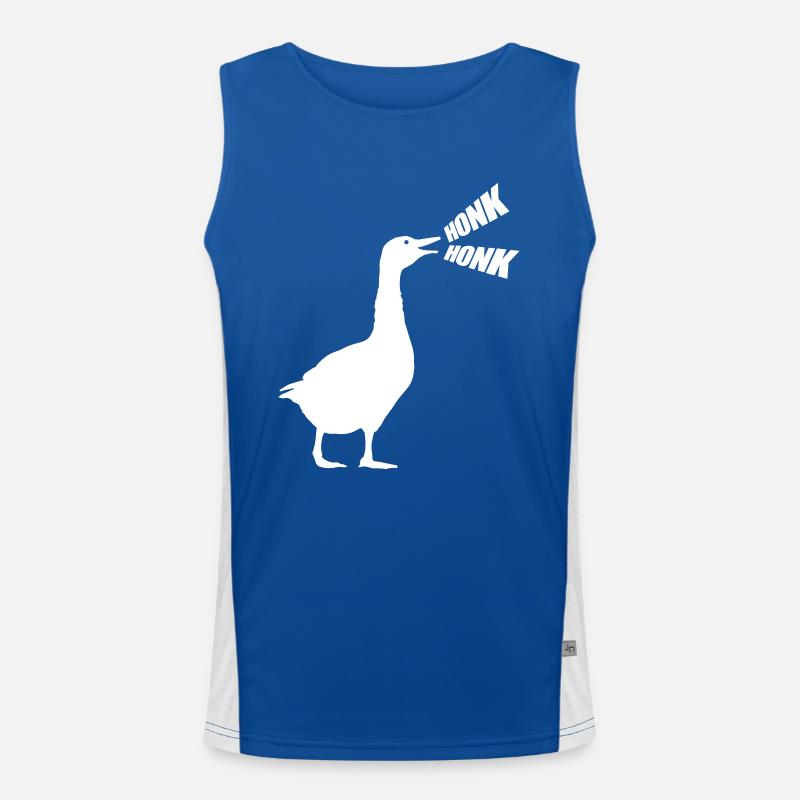 Goose Honk Honk Men's Functional Contrast Tank Top 
