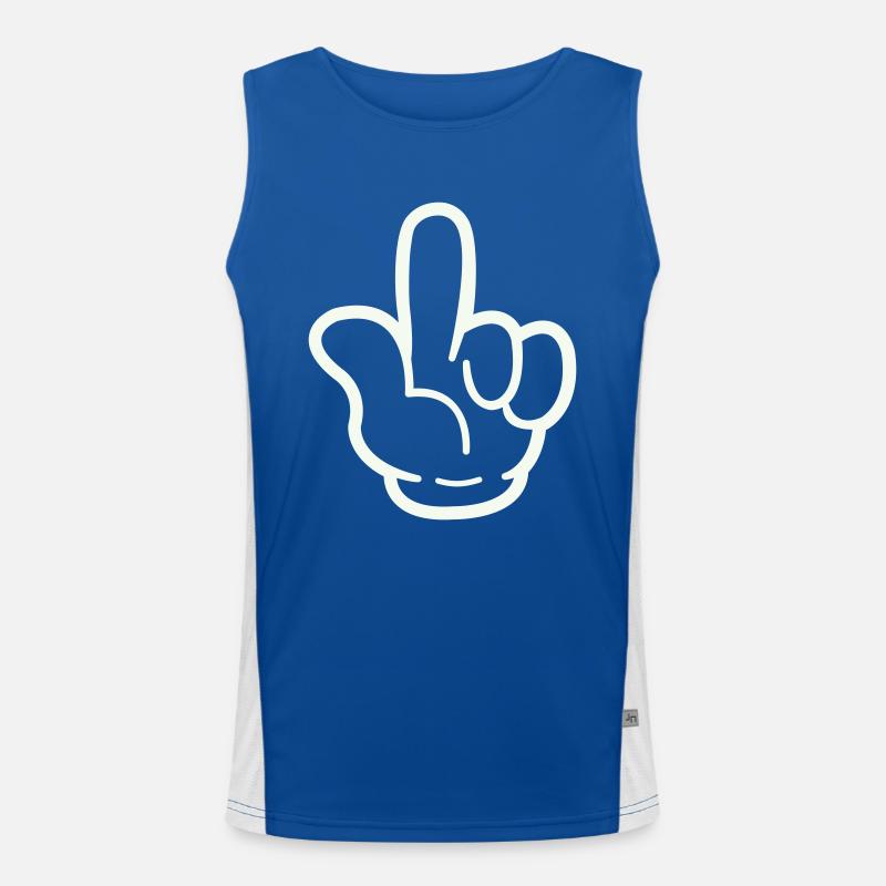 hand comic Funktionelles Kontrast-Tank Top für Männer 
