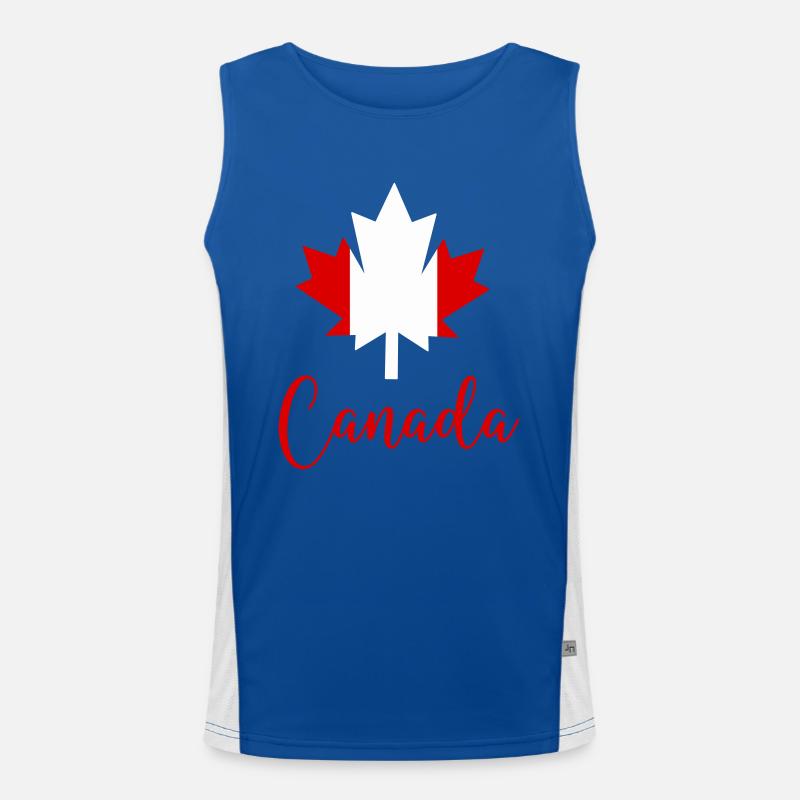 Canada Canada Maple Leaf Men's Functional Contrast Tank Top 