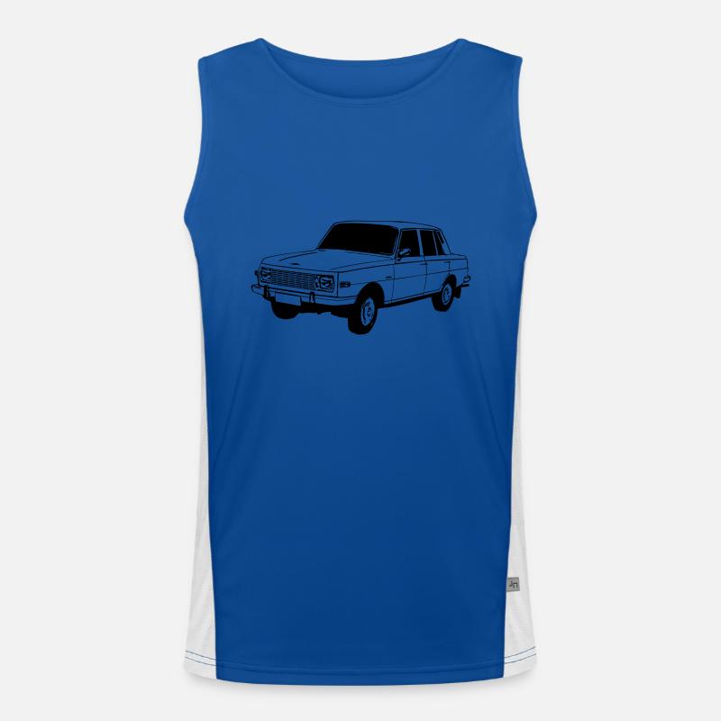 Wartburg , Oldtimer Kult , DDR Legende ...(25) Funktionelles Kontrast-Tank Top für Männer 
