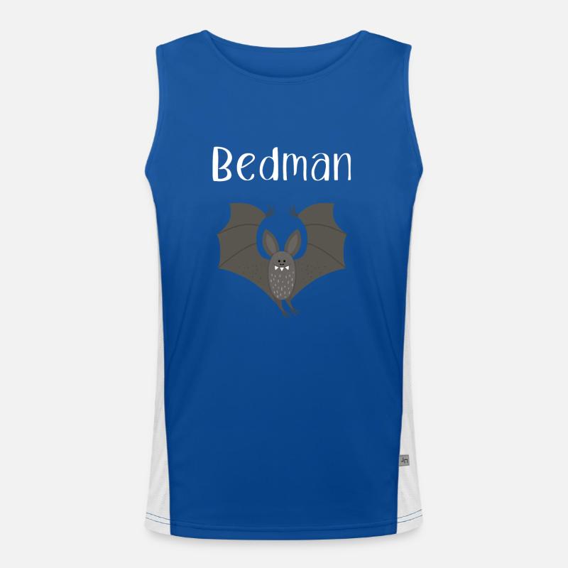 Pyjama pyjama de nuit Bedman Bat Débardeur respirant contrasté Homme 
