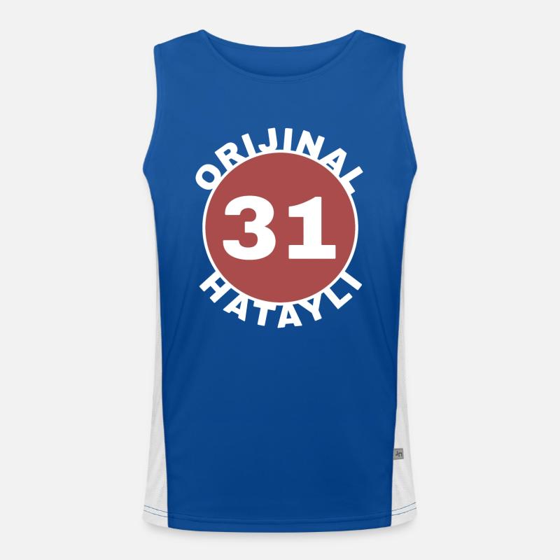 Hatay Funktionelles Kontrast-Tank Top für Männer 