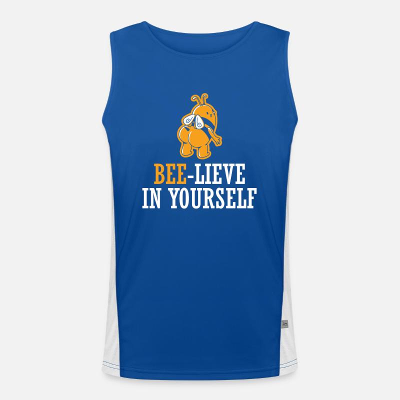 Bee Men's Functional Contrast Tank Top 