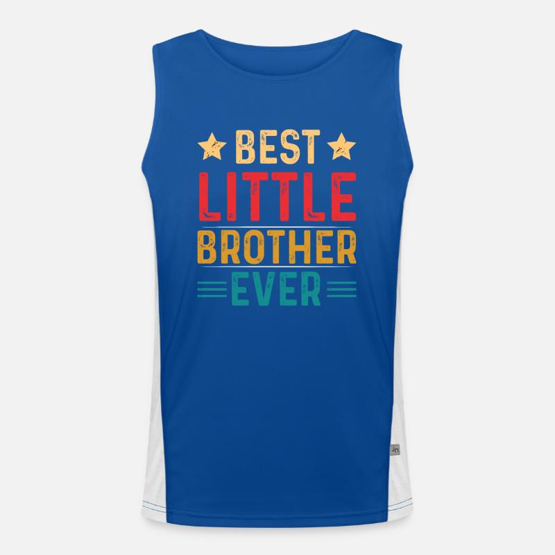 kleiner Bruder Funktionelles Kontrast-Tank Top für Männer 