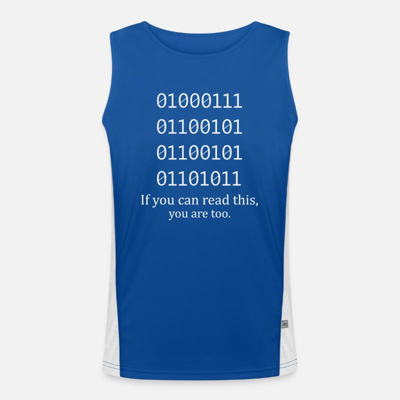 Technical Support Computer Technology IT Software Men's Functional Contrast Tank Top 