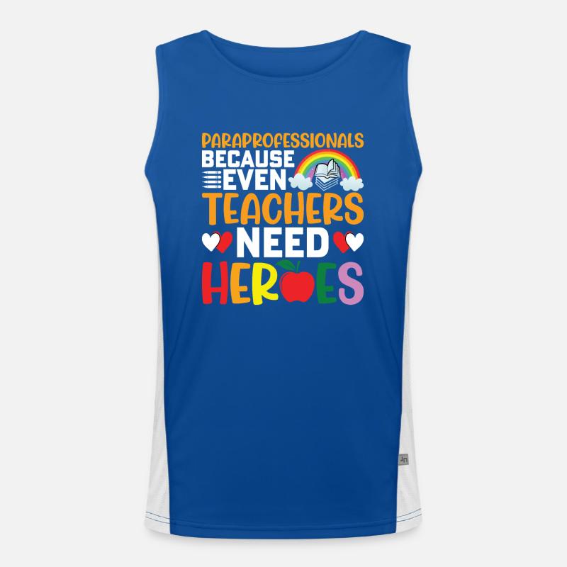 Paraprofessional Men's Functional Contrast Tank Top 