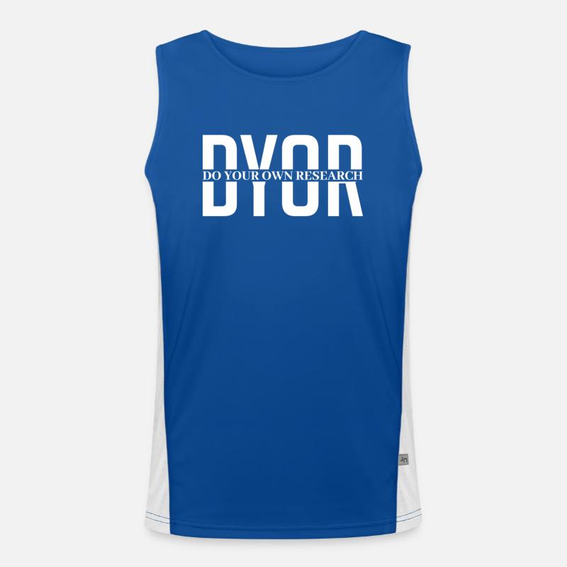 Crypto Whale Kryptowährungen All Time High ATH Funktionelles Kontrast-Tank Top für Männer 