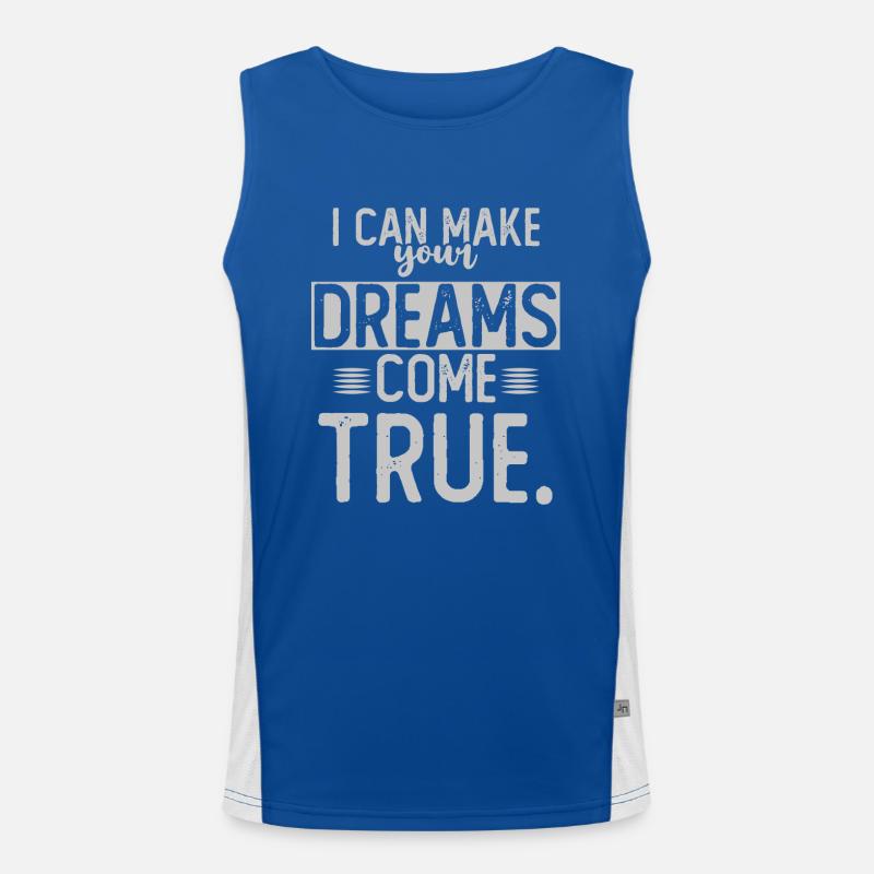 Dreammaker Funktionelles Kontrast-Tank Top für Männer 