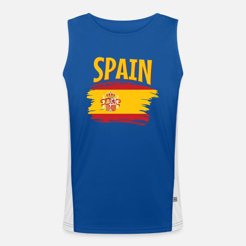 J’aime l’Espagne Débardeur respirant contrasté Homme 