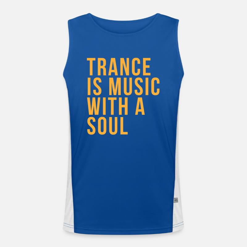 Techno Rave Mode Trance Music Débardeur respirant contrasté Homme 
