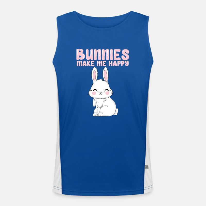 Lapins Amour d’animal Débardeur respirant contrasté Homme 
