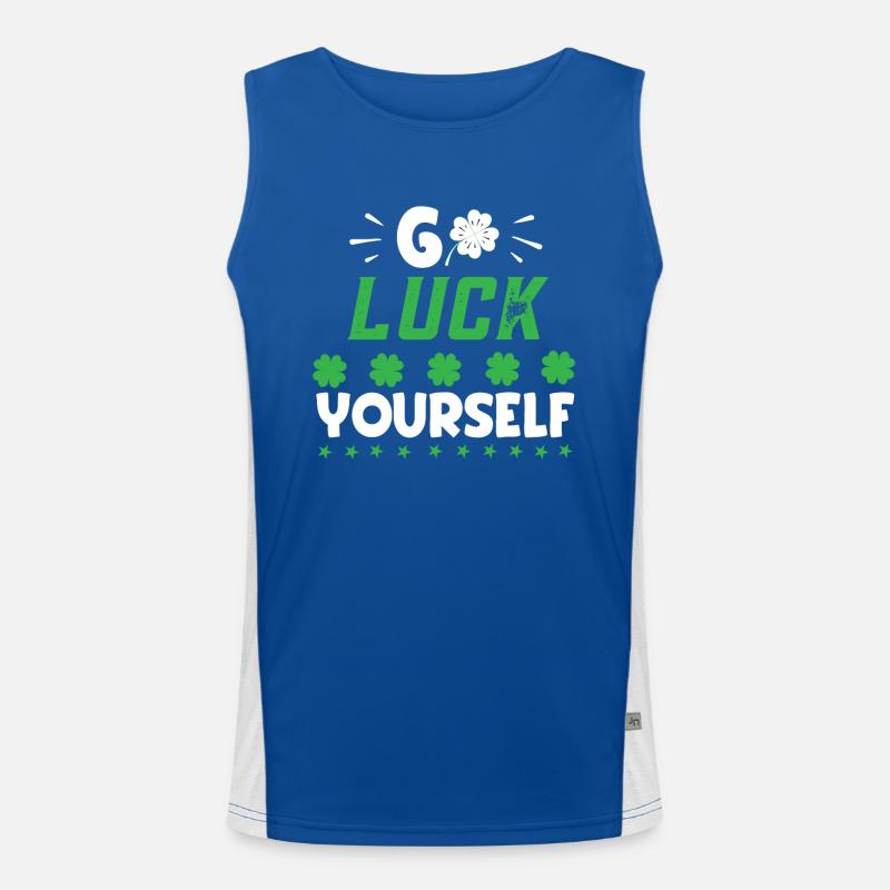 Fête de la Saint-Patrick Débardeur respirant contrasté Homme 