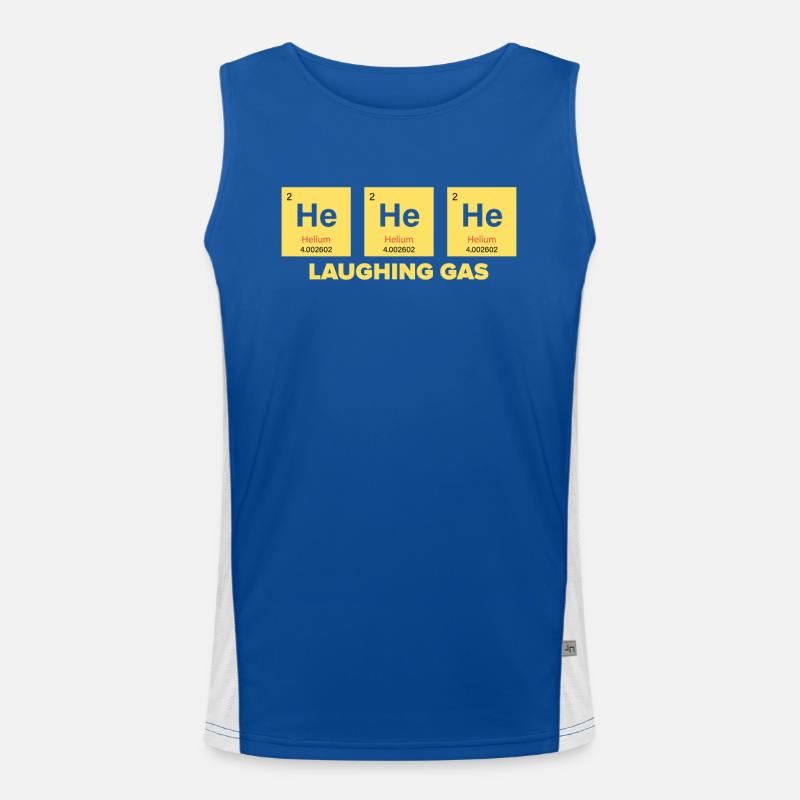 Chemist Chemist Chemistry Studies Professor React Men's Functional Contrast Tank Top 