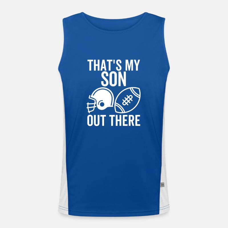 C’est mon fils là-bas Débardeur respirant contrasté Homme 