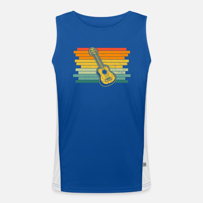 Ukulele Ukulele Player Ukulelist Men's Functional Contrast Tank Top 