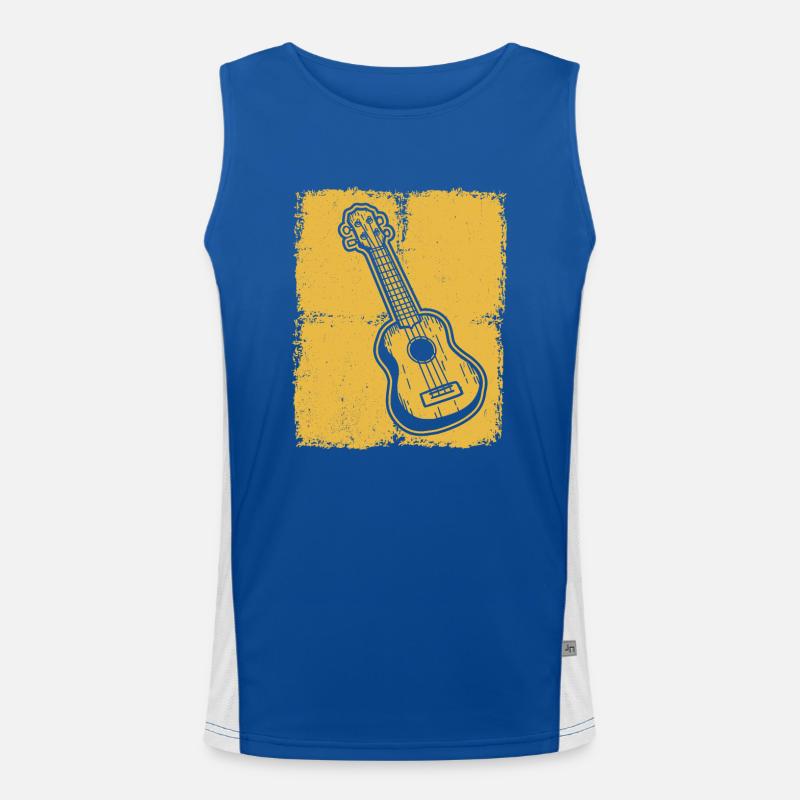Ukulele Ukulele Player Ukulelist Men's Functional Contrast Tank Top 