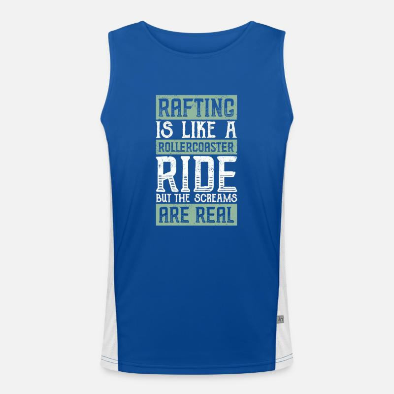 River Rafting Men's Functional Contrast Tank Top 