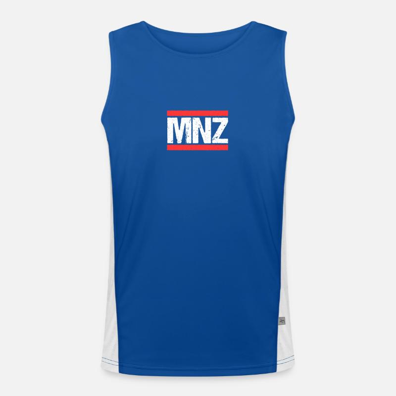 Mainzerin Mainzer Mainz Funktionelles Kontrast-Tank Top für Männer 