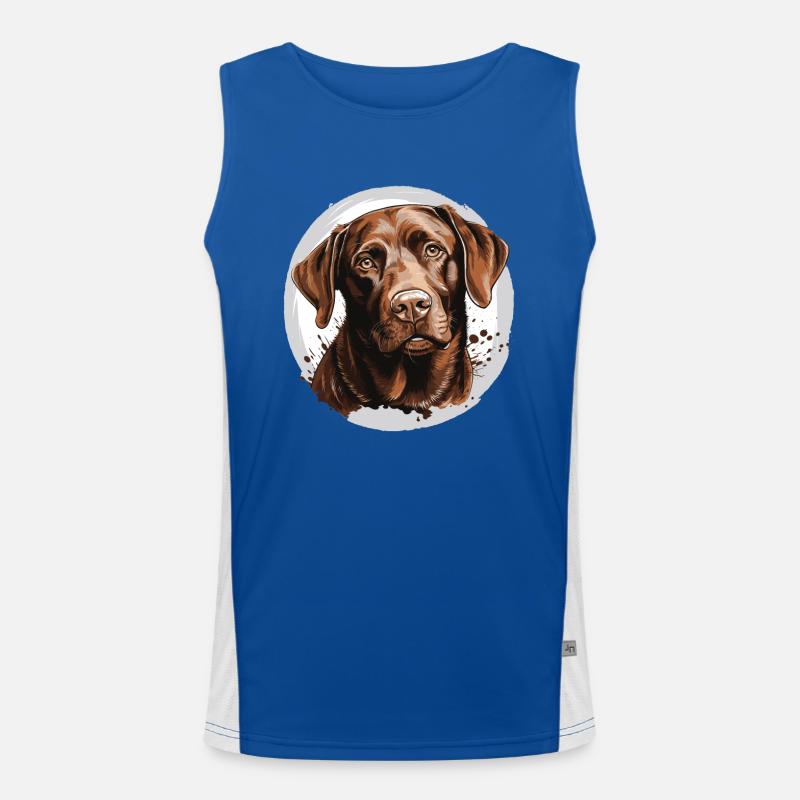 Labrador Men's Functional Contrast Tank Top 