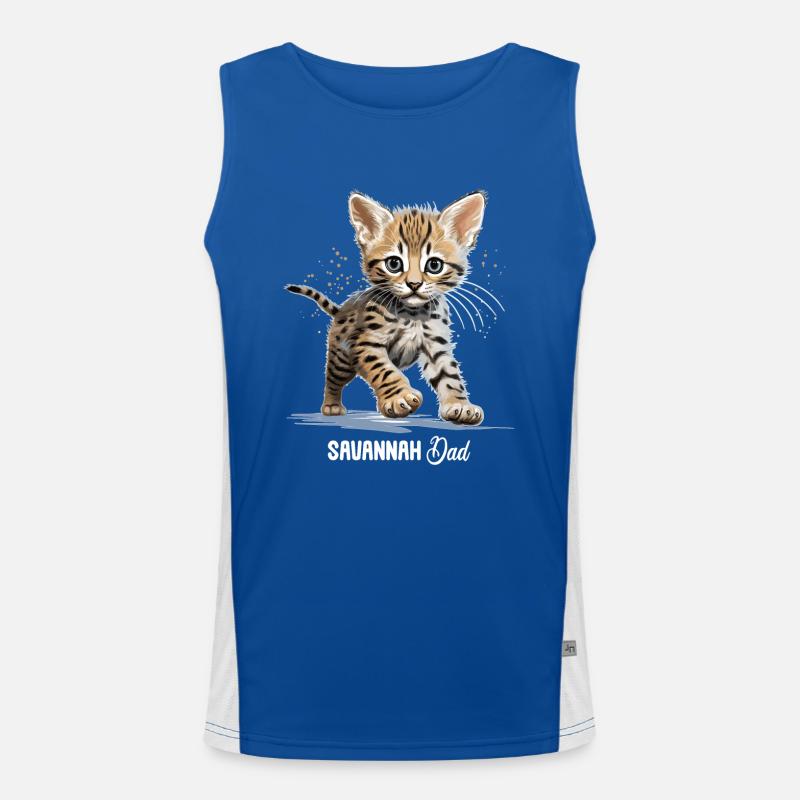 Savannah Funktionelles Kontrast-Tank Top für Männer 