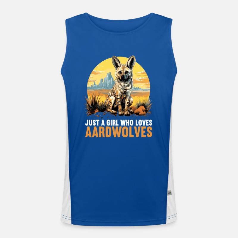 Erdwölfe Erdwolf Funktionelles Kontrast-Tank Top für Männer 