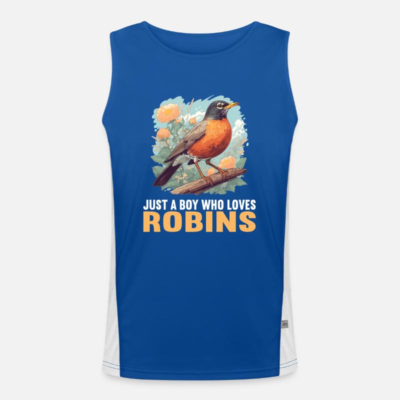 Robin Rotkehlchen Débardeur respirant contrasté Homme 