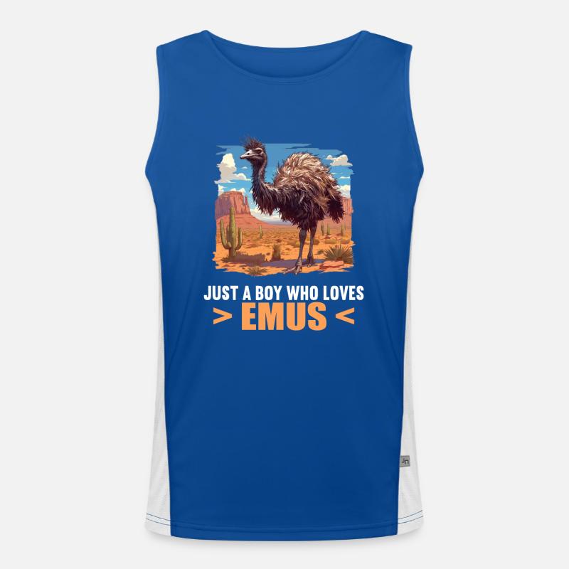 Emus Emu Men's Functional Contrast Tank Top 