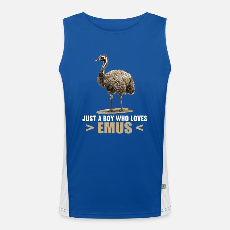 Emus Emu Men's Functional Contrast Tank Top 