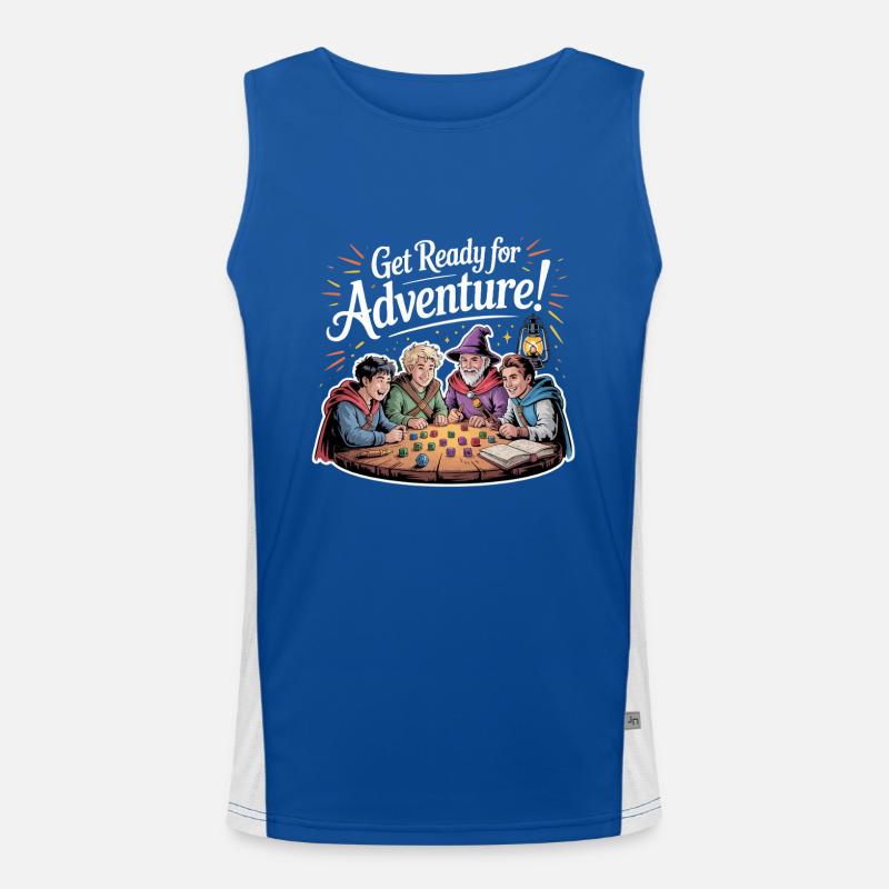 PLAYING CARD Men's Functional Contrast Tank Top 