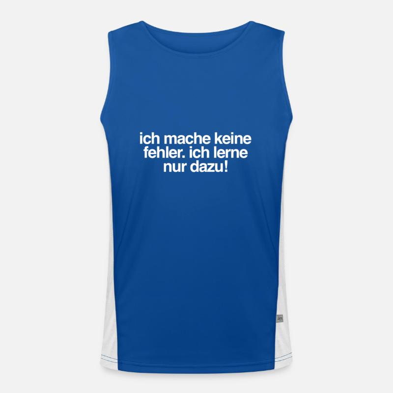 ich lerne Funktionelles Kontrast-Tank Top für Männer 