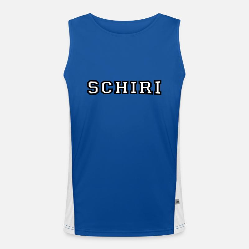 Schiri Funktionelles Kontrast-Tank Top für Männer 