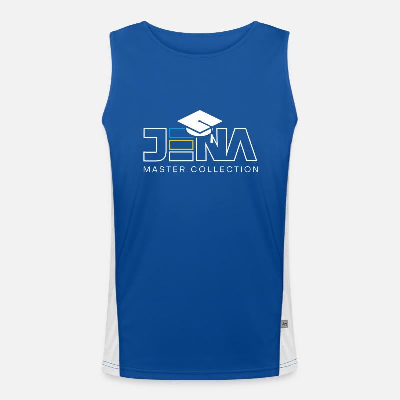 Jena Master Collection Men's Functional Contrast Tank Top 
