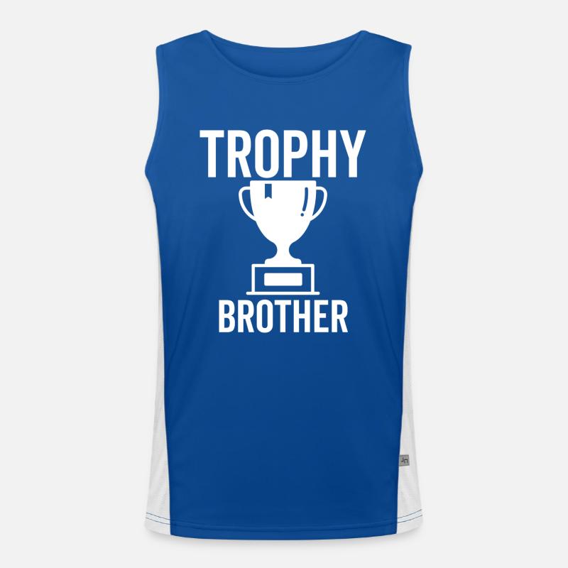 Trophy Brother Men's Functional Contrast Tank Top 