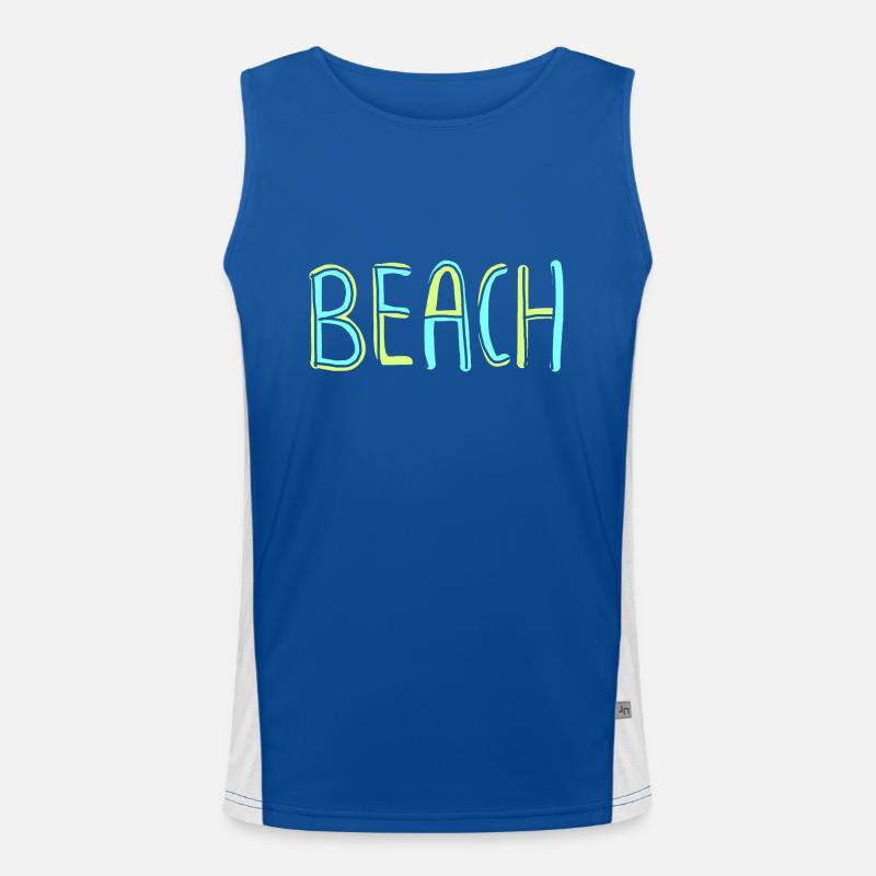 Plage 13 Débardeur respirant contrasté Homme 