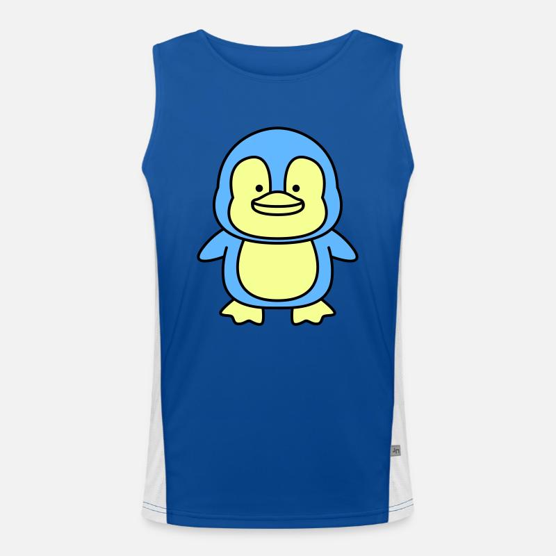Penguin Comic Men's Functional Contrast Tank Top 