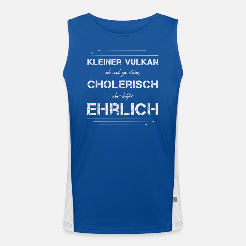 cholerisch ehrlich wei lin Funktionelles Kontrast-Tank Top für Männer 