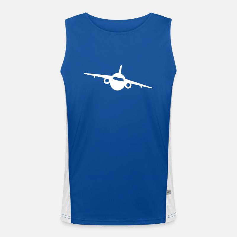 avion Débardeur respirant contrasté Homme 