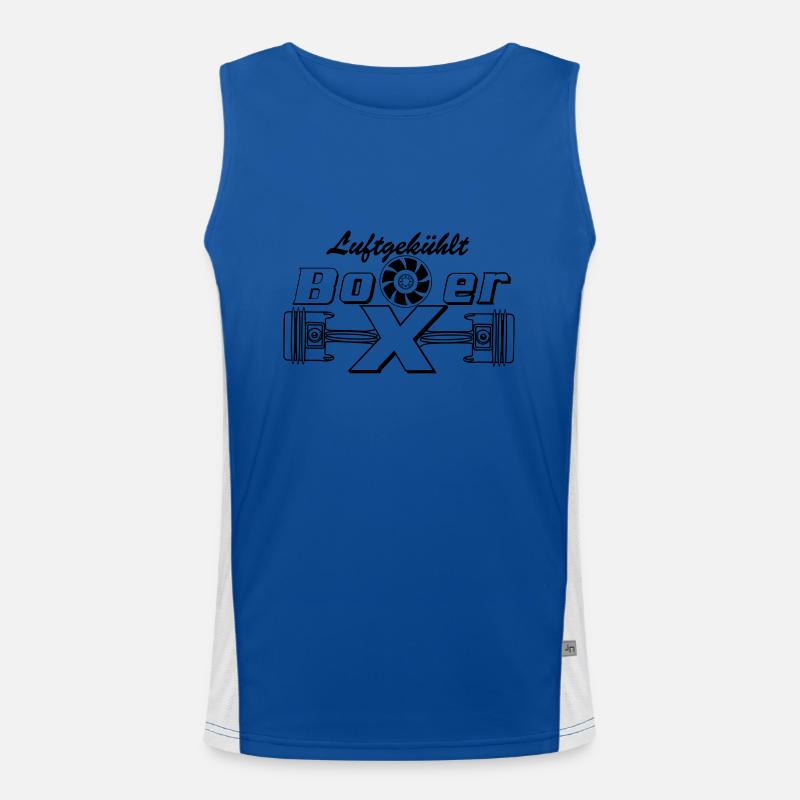 Boxermotor, Boxer, Motor, Luftgekühlt (25) Funktionelles Kontrast-Tank Top für Männer 