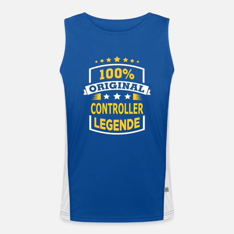 CONTROLLER Funktionelles Kontrast-Tank Top für Männer 