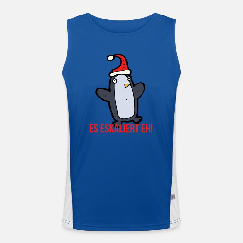 It's escalating anyway! Men's Functional Contrast Tank Top 