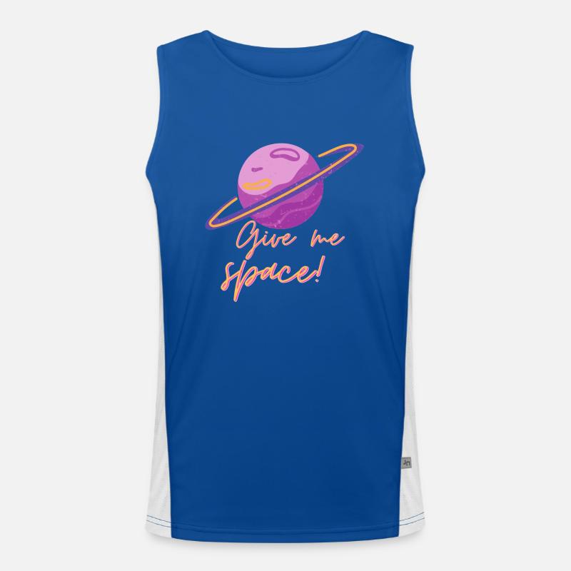 Give me space Débardeur respirant contrasté Homme 