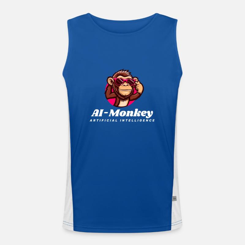 Intelligence artificielle AI-Monkey Débardeur respirant contrasté Homme 