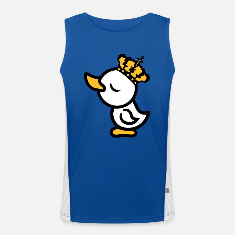 Eitel Koenig Koenigin Princess Chick Crown Arrog Men's Functional Contrast Tank Top 